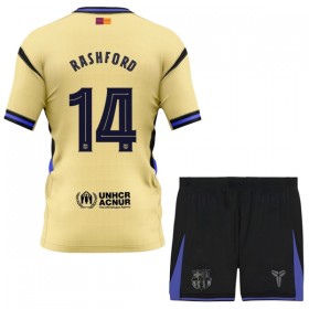 Maglia FC Barcelona x Kobe Bryant Rashford 14 Bambino Trasferta Divisa 2025-26